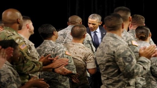 مع إرسال جنود أمريكيين