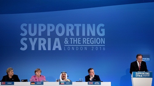 في مؤتمر المانحين: