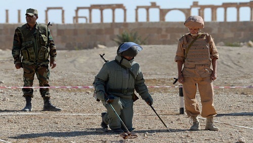 الجيش السوري ينزع