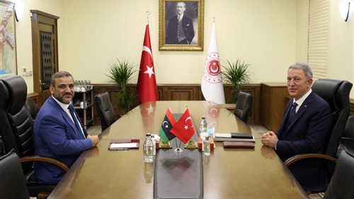 المشري يلتقي وزير