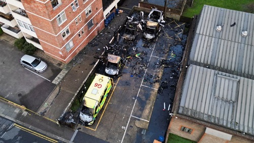 سيارات إسعاف تابعة