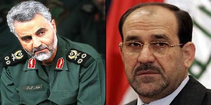 دور ايران والمالكي: