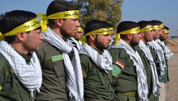الحشد الشيعي يضع