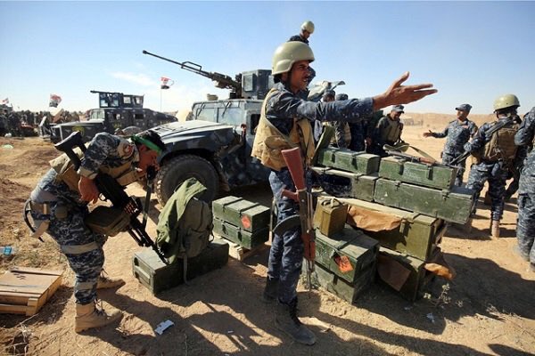 محاور القتال بالموصل..