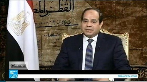 السيسي: مصر لم تتدخل