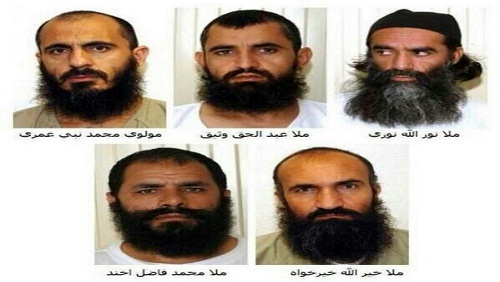 المعتقلون الخمسة: