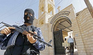 السلاح فى وجه المصلين