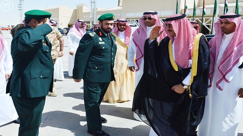 وصول ولي العهد إلى