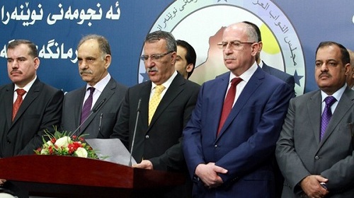 رفض القوى السنية