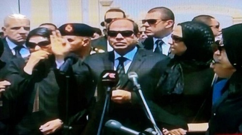 السيسي يتعهد تشديد