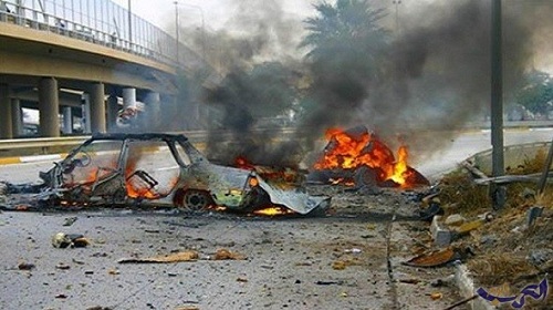 تفجير سيارة مفخخة