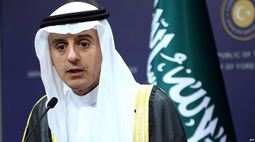 الجبير: إيران طالبت